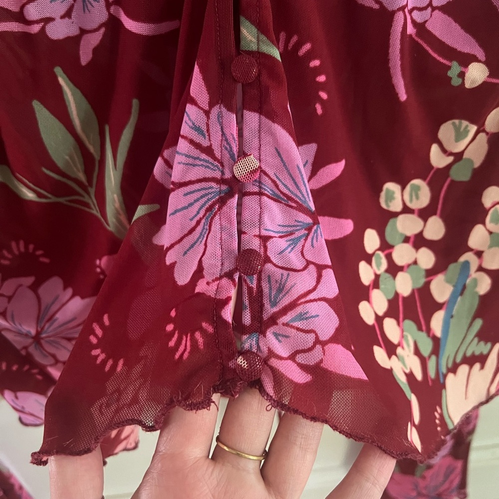 Free People Piece of Paradise Blouse - Picture 7 of 10